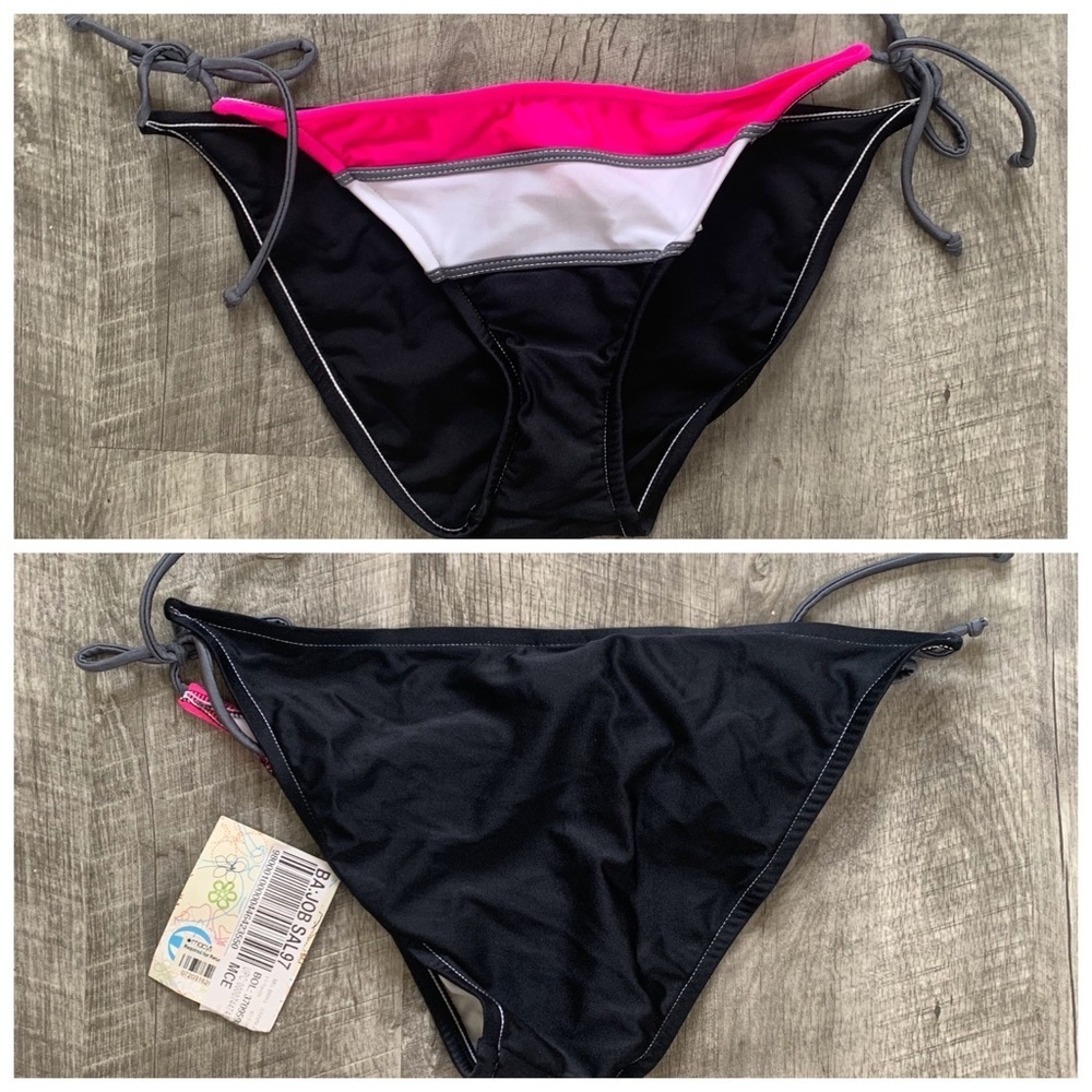 NWT Split Adjustable Bikini Bottoms